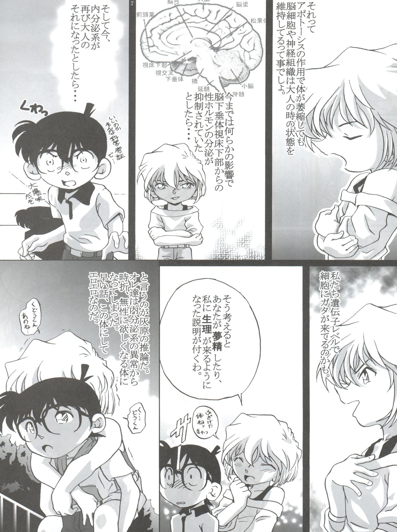 (C64) [Studio Empty (Nishi)] Shelley's U2 - Sherry-san no Yuuutsu (Detective Conan) page 7 full