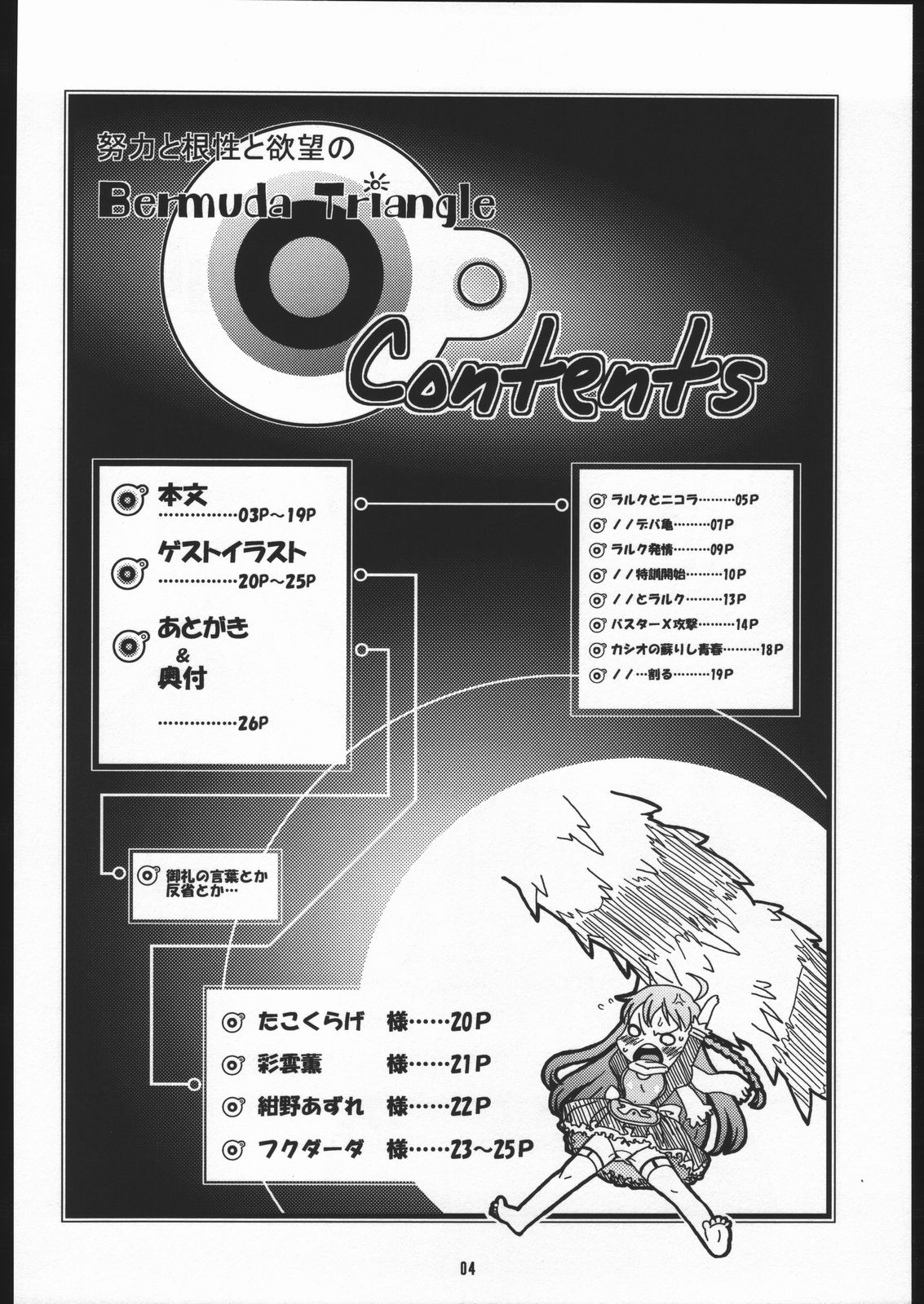 (C69) [toto MAX (Teri-Terio)] Doryoku to Konjyou to Yokubou no Bermuda Triangle (Top wo Nerae 2!) page 3 full