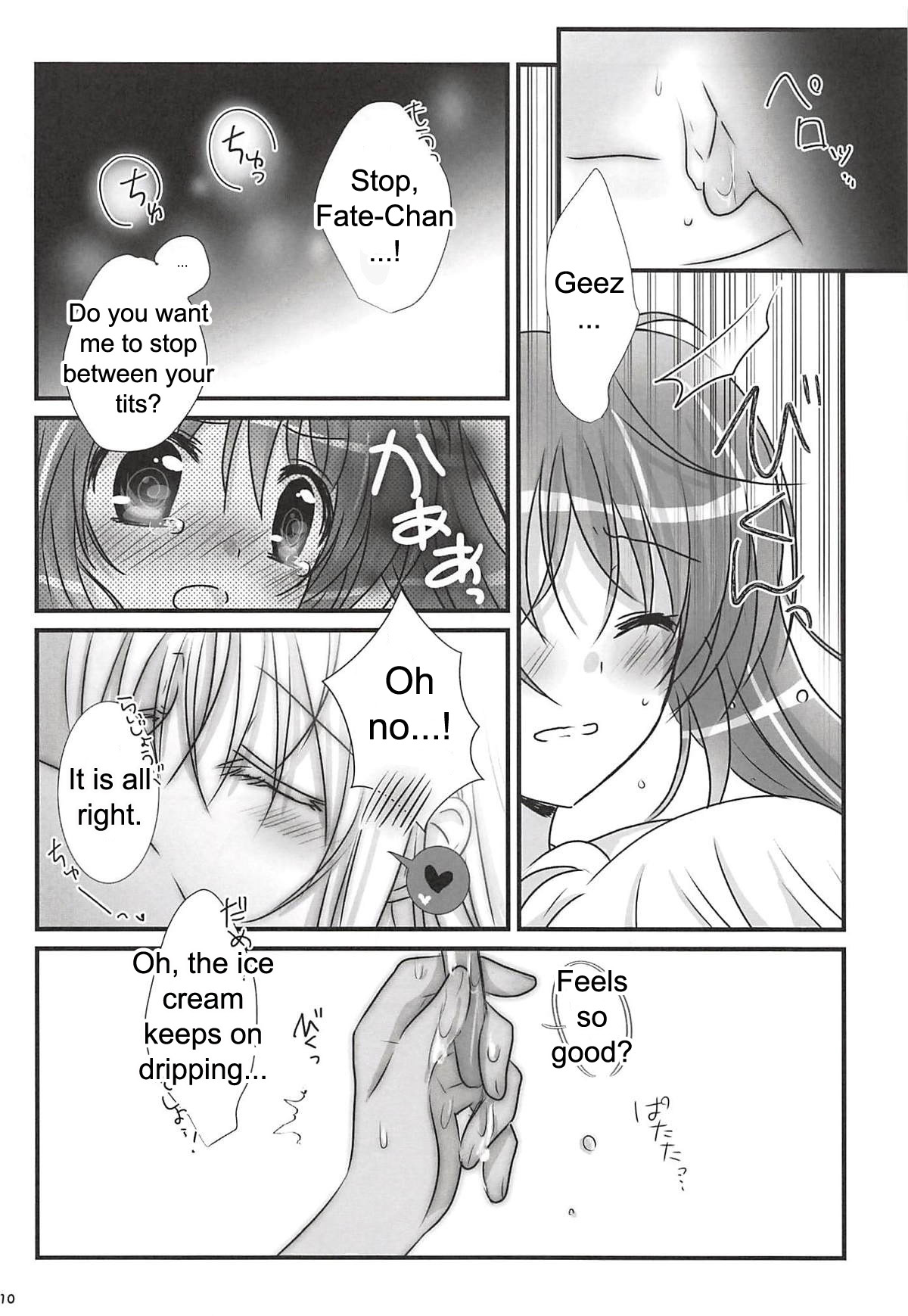 (C94) [Ameiro (Nanashiki)] Natsudoke (Mahou Shoujo Lyrical Nanoha) [English] [Started The Breaker + NanoFate] page 9 full