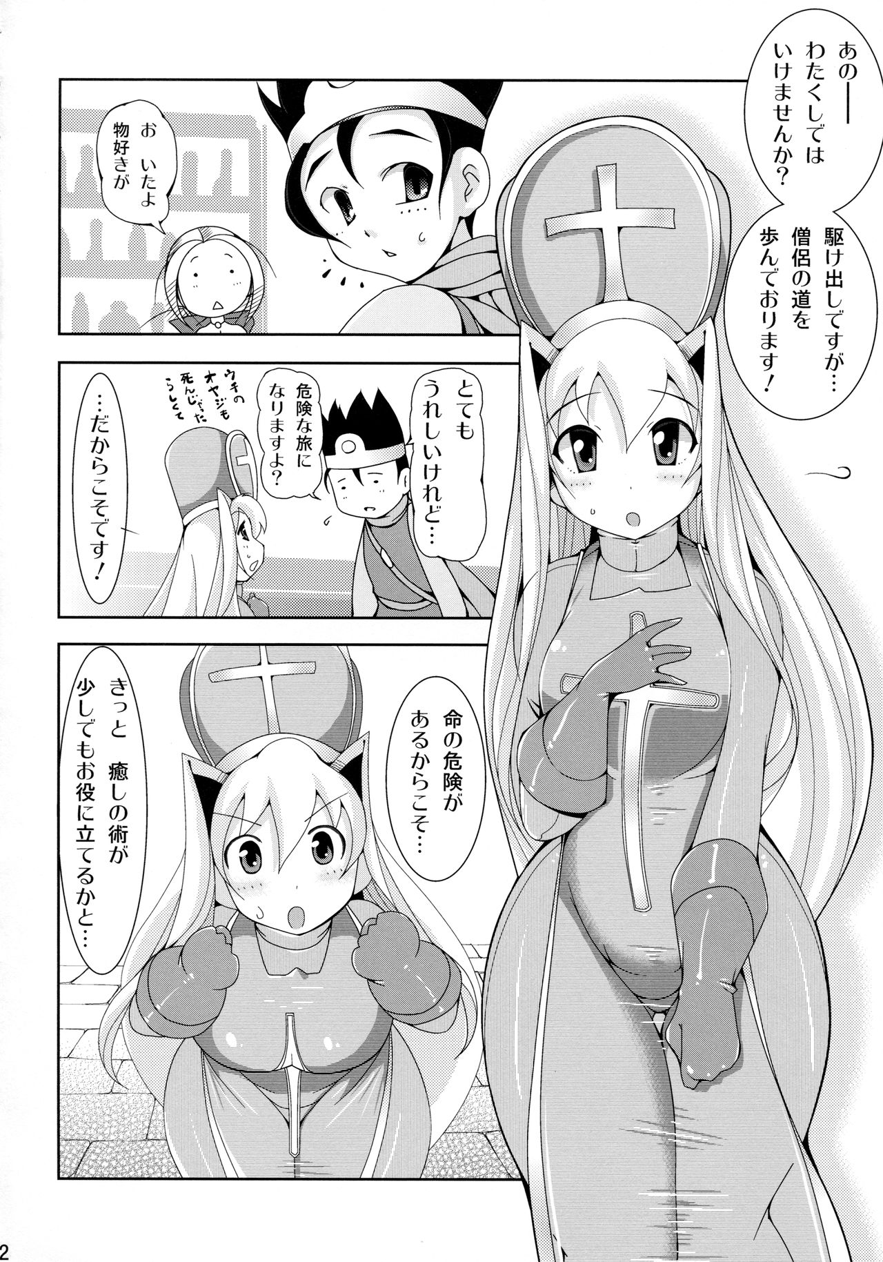 (COMIC1☆6) [OXG (Amano Taiki)] X∞MULTIPLIES (Dragon Quest III) page 3 full