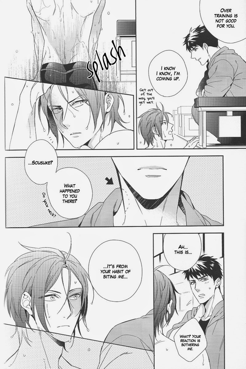 (Splash!) [URO (Amama)] Yasashii Uso o Oshiete | Tell me a gentle lie (Free!) [English] [Donamoeba] page 3 full