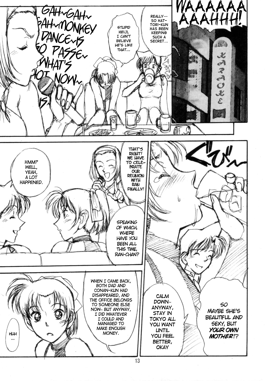 (C64) [Mengerekun (Karakuribee, Yuri Tohru, ZOL)] Potemayo vol. 2 (Detective Conan) [English] [EHCOVE] page 12 full
