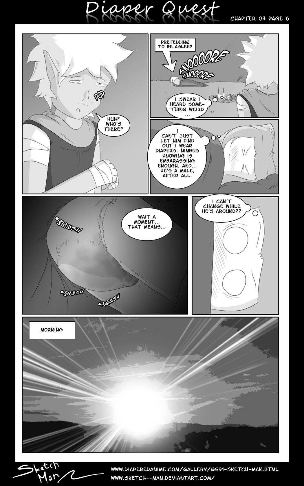 Sketch Man's Diaper Quest Complete page 45 full