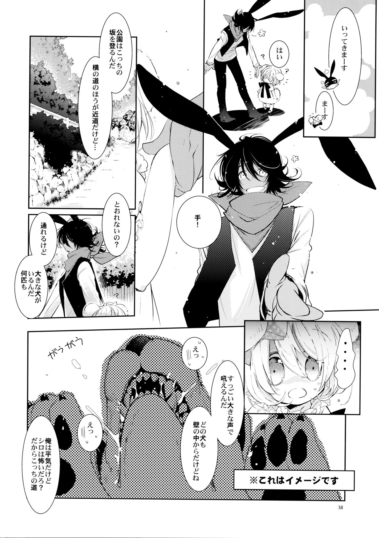 (C90) [PINSIZE Inc. (MITAONSYA)] BLACK AND WHITE RABBIT Soushuuhen page 42 full