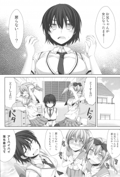 (C86) [Alpha to Yukaina Nakamatachi (Alpha)] Ore ga Onna ni!? Itoko ga Itoko ni!? - page 2