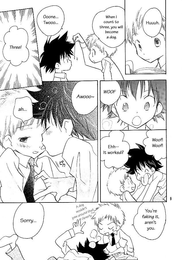 [SUMMER CHILD (Gin Kemeko)] Magic Mirror Kiss (Digimon Adventure) [English] [lelenaa] page 8 full
