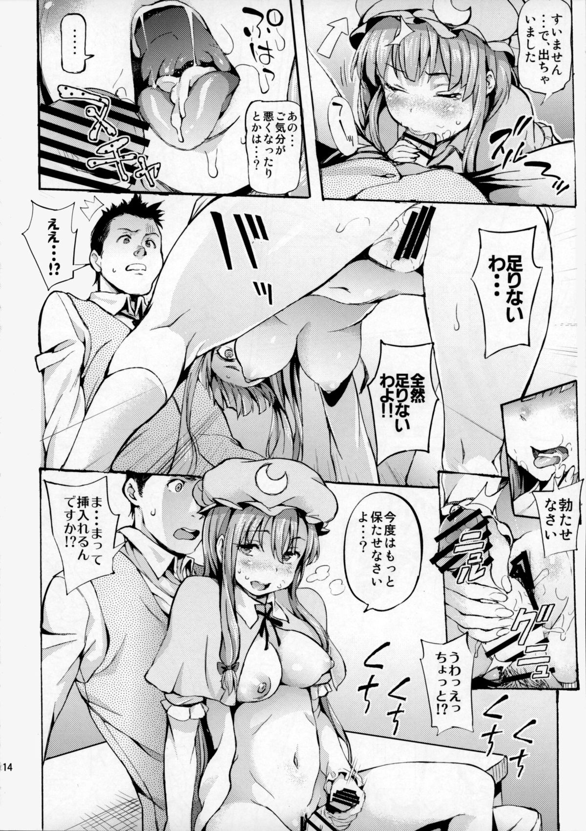 (Reitaisai 12) [Satellites (Satetsu)] Patchou Ona (Touhou Project) page 13 full