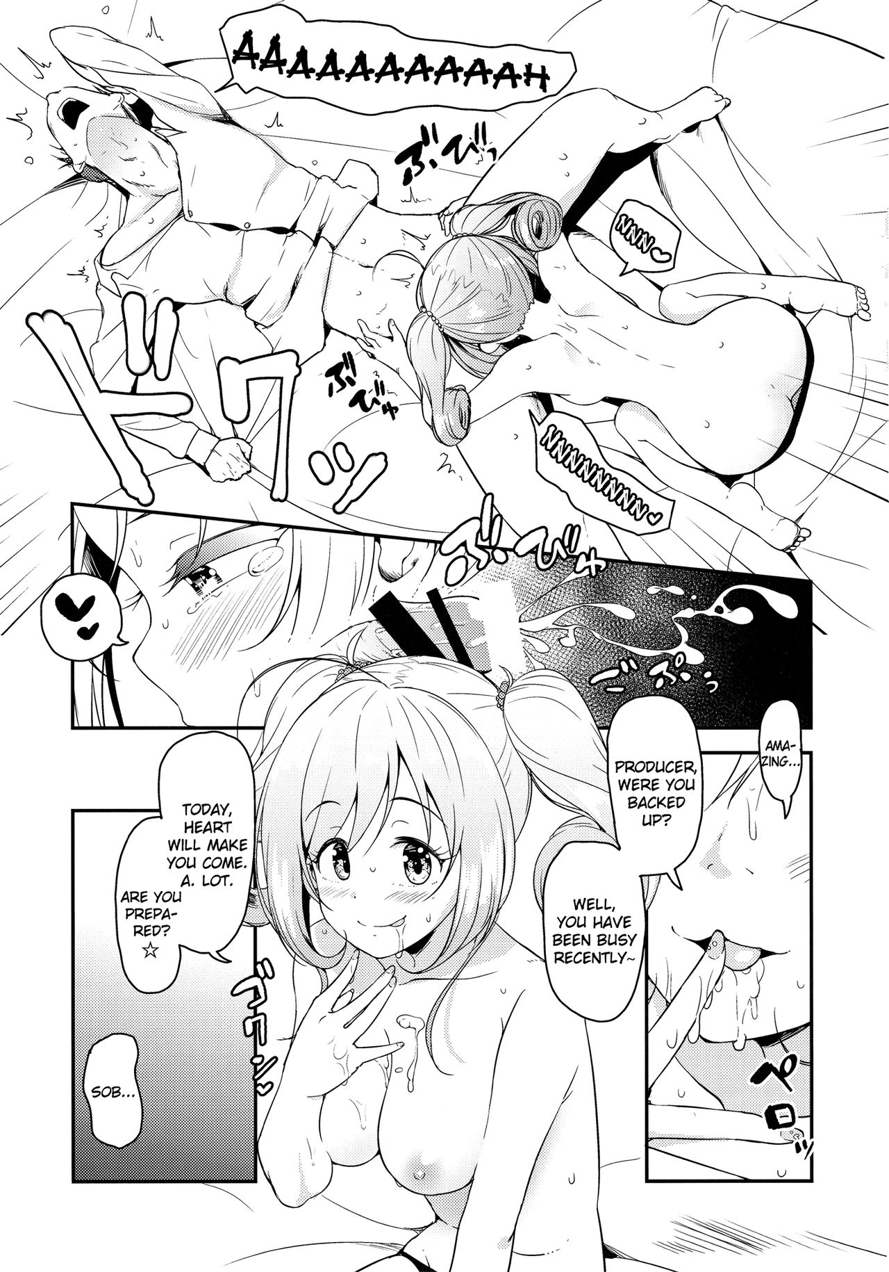 (C92) [Naruto Kenkyu Sha (Hisakabe Oto)] SWEET ATTACK (THE IDOLM@STER CINDERELLA GIRLS) [English] [L-san] page 8 full