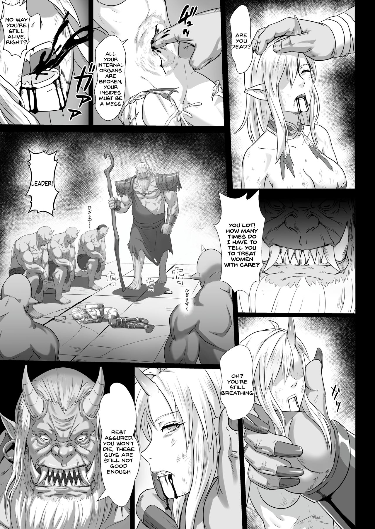 [Seikei Doujin (Yan)] Toubatsu Note Orc Leader Hen [English] [SDTLs] [Digital] page 35 full