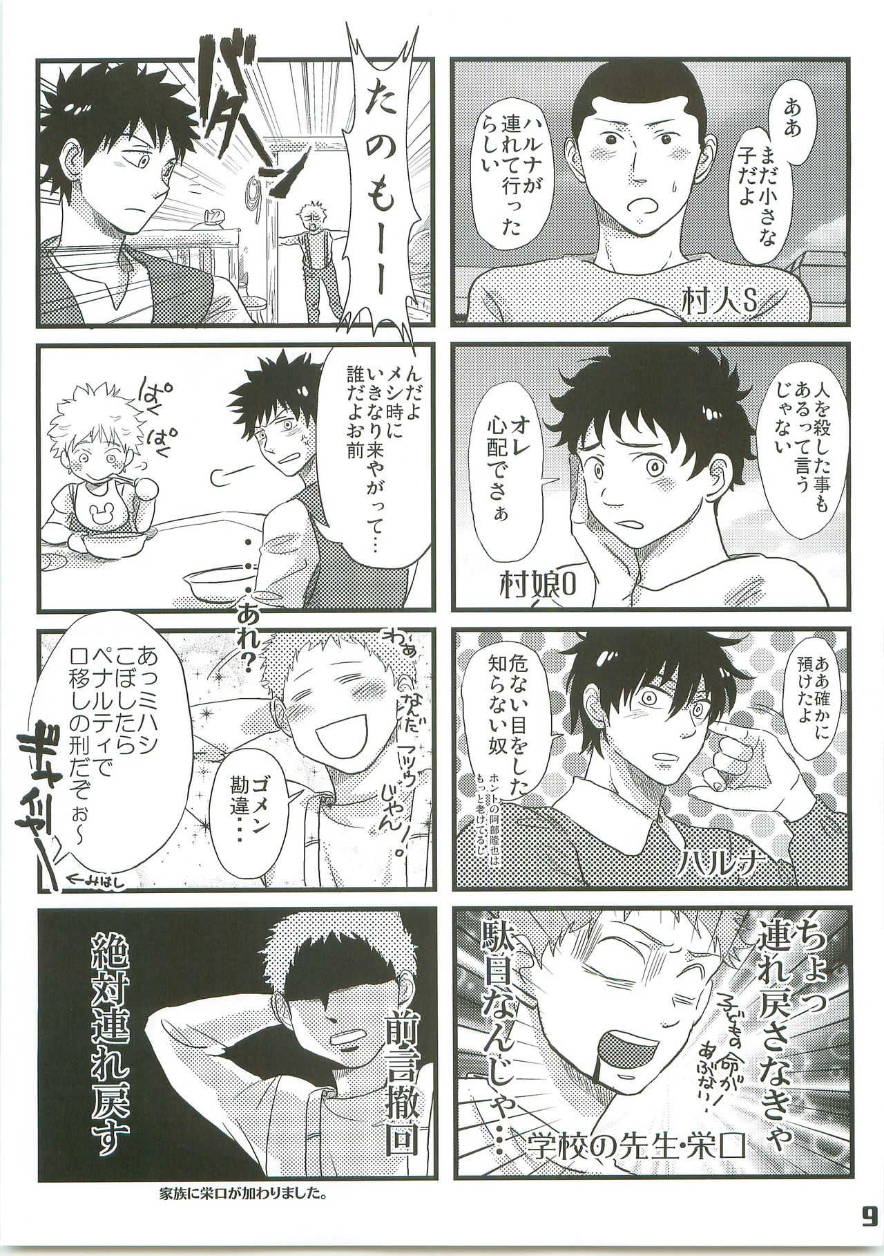 (C71) [Abeya (CoQ10)] Alps no Shounen Mihashi (Ookiku Furikabutte) page 8 full