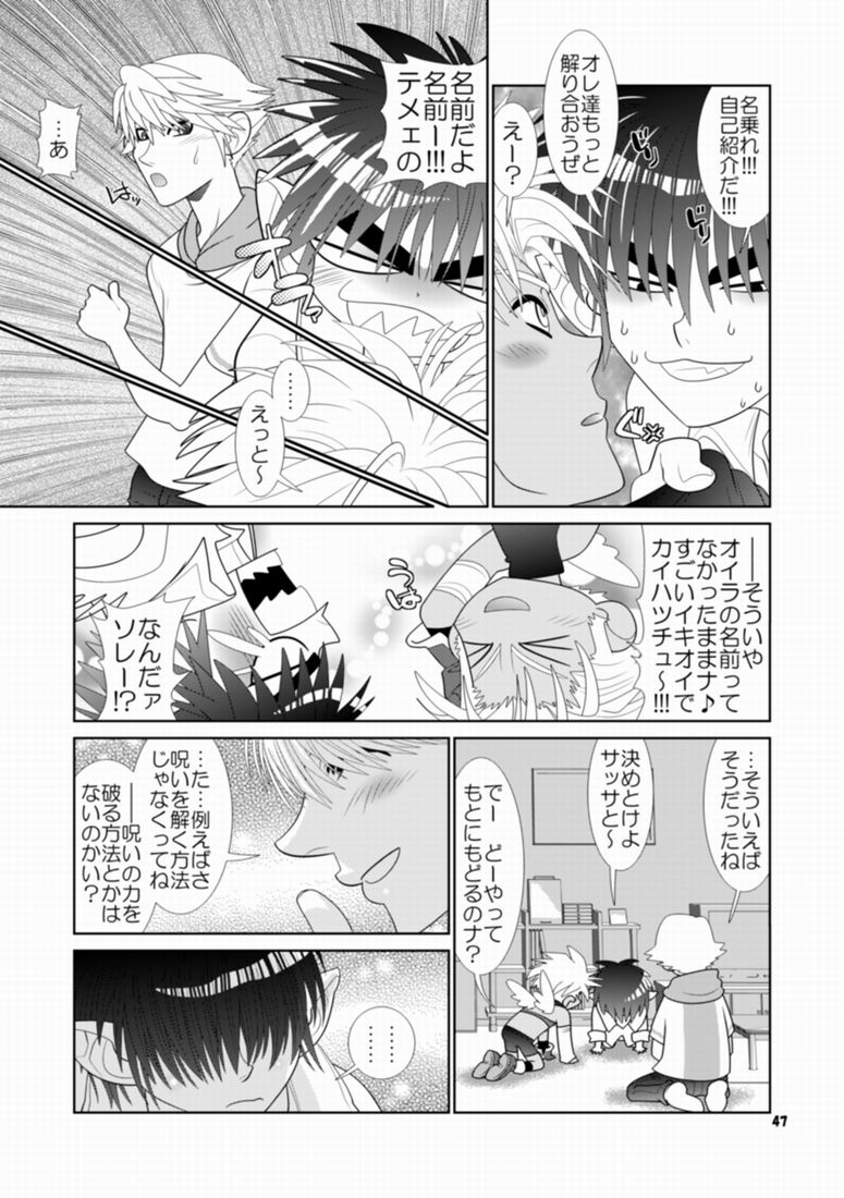 [Wosaru Shoukoukai (Hesuke)] Trouble Traveller 1 (Raw) page 44 full