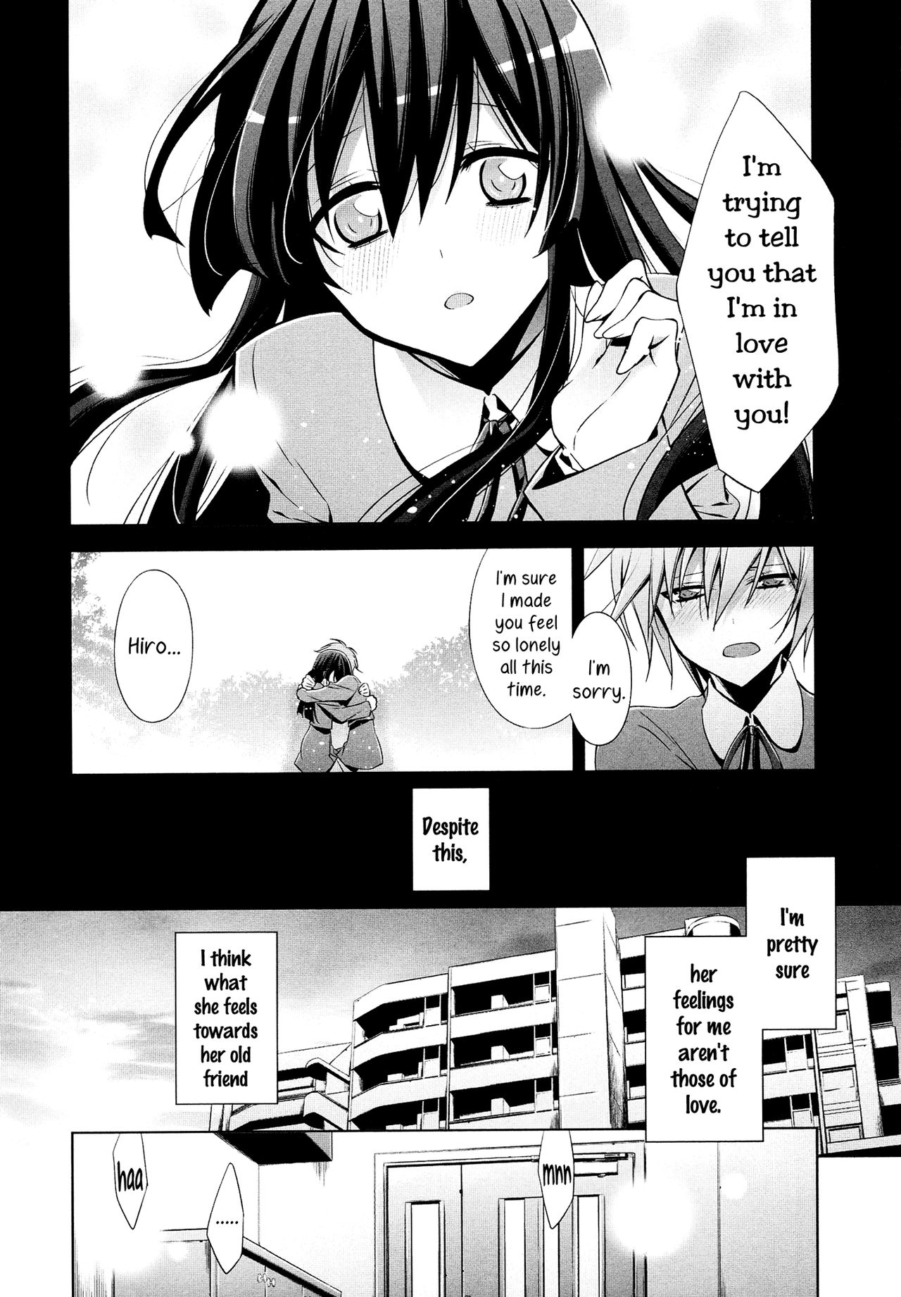 [Takano Saku] Osananajimi no Kimi - Zenpen | You, My Childhood Friend - Part 1 (Kanojo to Watashi no Himitsu no Koi) [English] [Yuri-ism] page 10 full