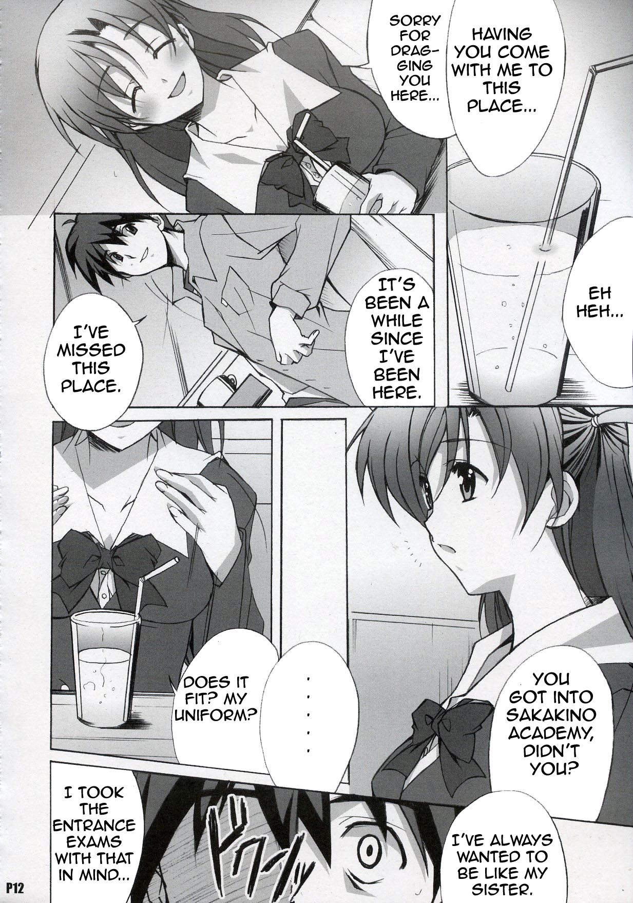 (C72) [Hacchakesou (PONPON)] After Days (School Days) [English] [FAKKU] page 11 full