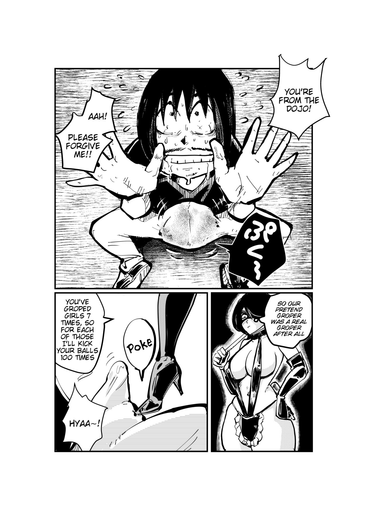 [Pecan (Makunouchi)] Kinkeri Madam | Kick-in-the-Balls Madam [English] [Tigoris Translates] page 19 full