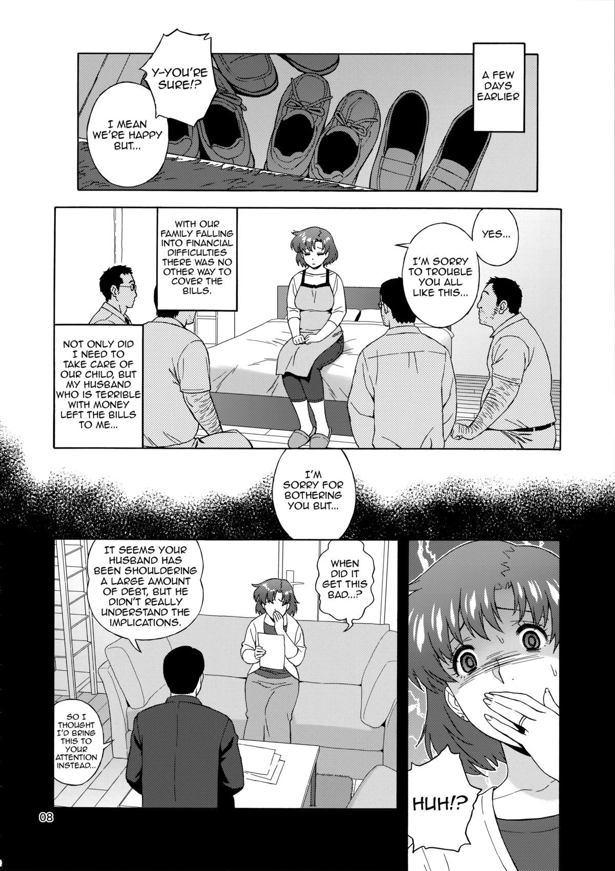 (C88) [666Protect (Jingrock)] Anata no Shiranai Watashi no Koto [Hitozuma Ami-chan no Himitsu] (Bishoujo Senshi Sailor Moon) [English] [Forbidden Translations] page 9 full