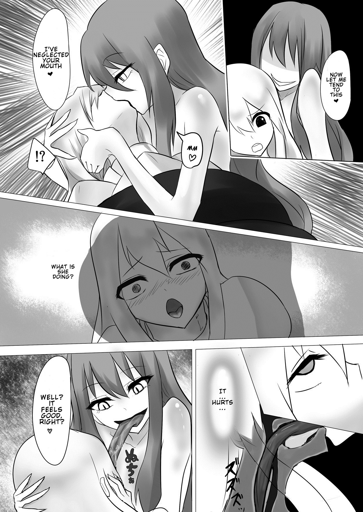 [Intondou (Stealth Moko)] Jingai Lez Rape -Lamia Hen- [English] [Ogodei-Khan] [Digital] page 12 full