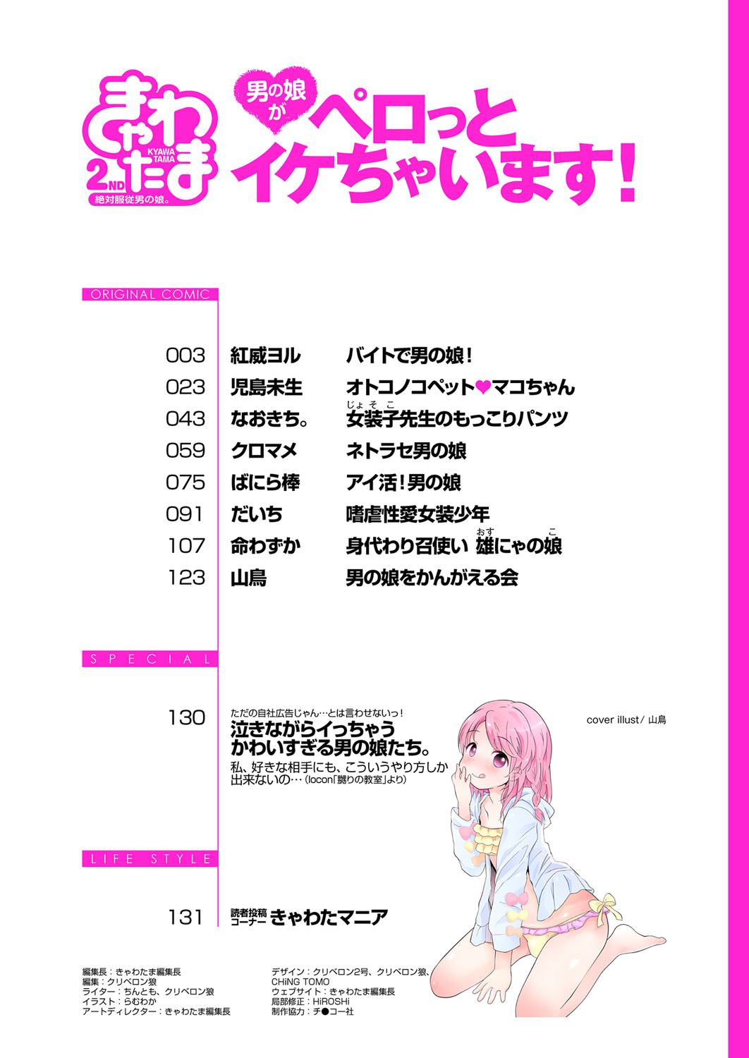 [Anthology] Kyawatama 2ND Zettai Fukujuu Otokonoko. [Digital] page 2 full