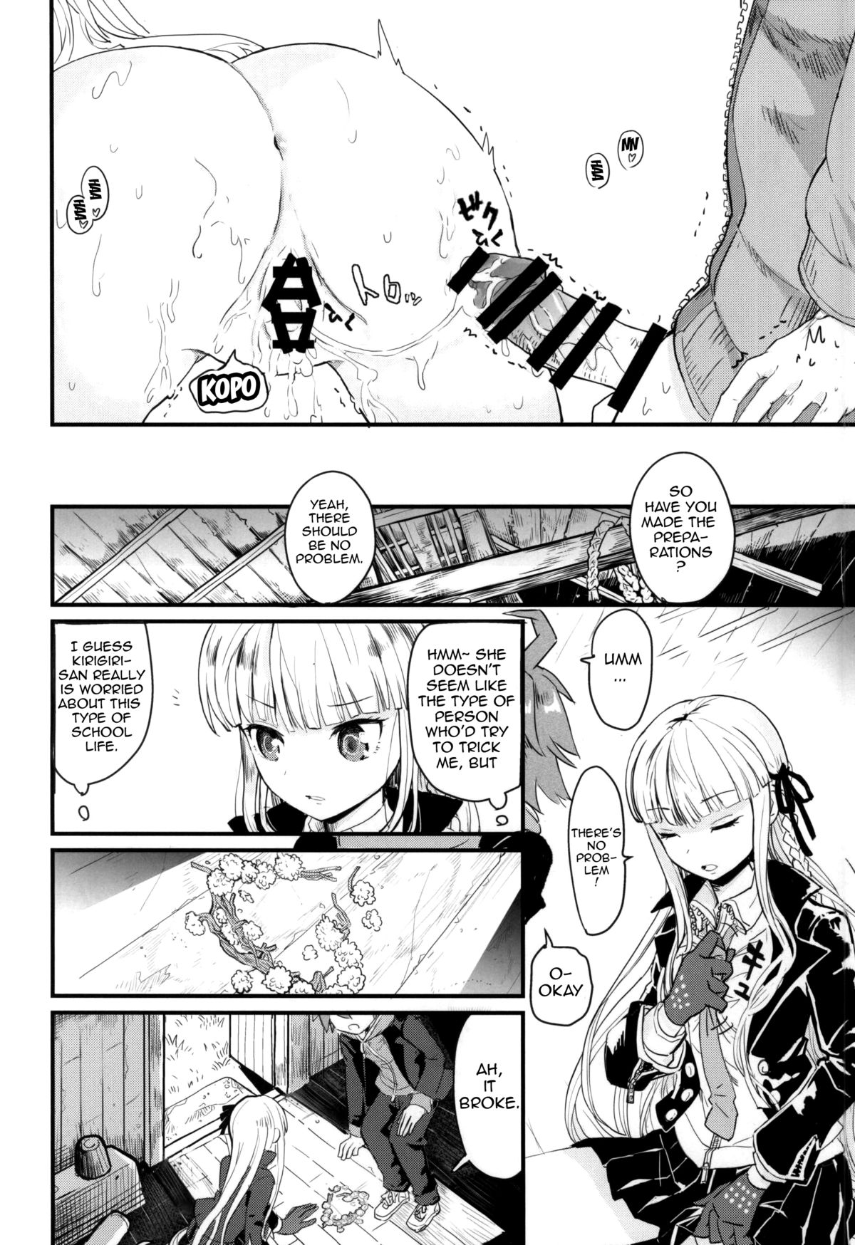 (C86) [Picosolenodon (322g)] Kirigiri-san to Issho ni School Mode | School Mode Together With Kirigiri-san (Danganronpa) [English] {doujin-moe.us} page 21 full