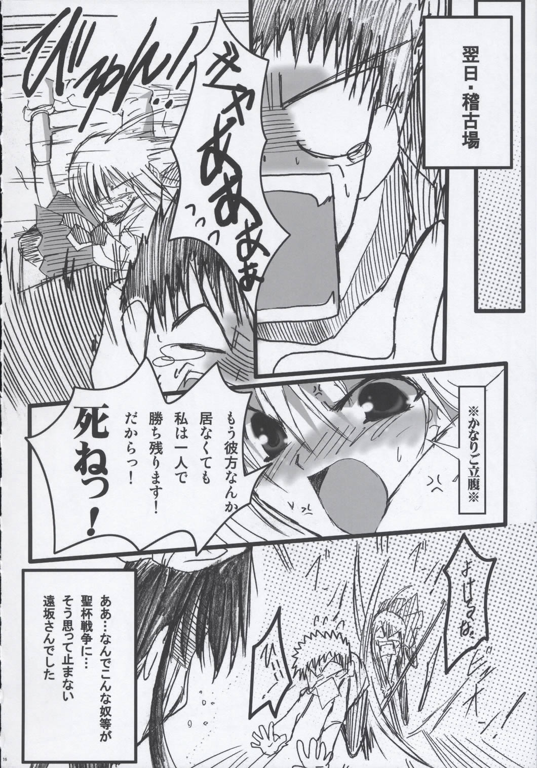 (SC24) [TAROTS (Sawano Akira)] THE MOON (Fate/stay night) page 15 full