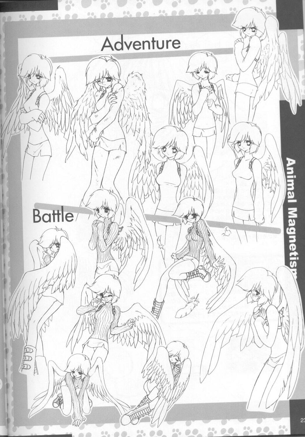 (C58) [Saitoukai Bunshitsu (Saitou Tomoyuki)] Complete Pochi Animal Magnetism Gengashuu + alpha (Animal Magnetism) page 22 full