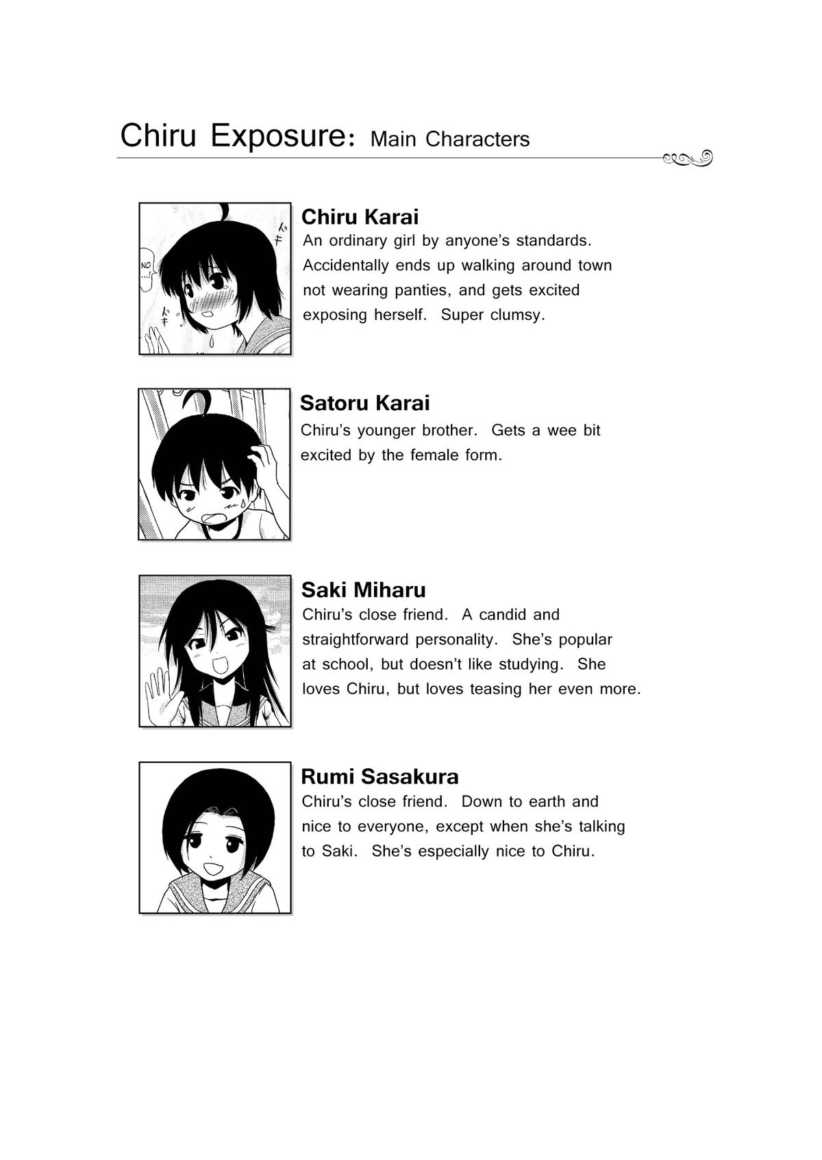 [Chimee House (Takapi)] Chiru Roshutsu 2 | Chiru Exposure 2 [English] =LWB= [Digital] page 4 full