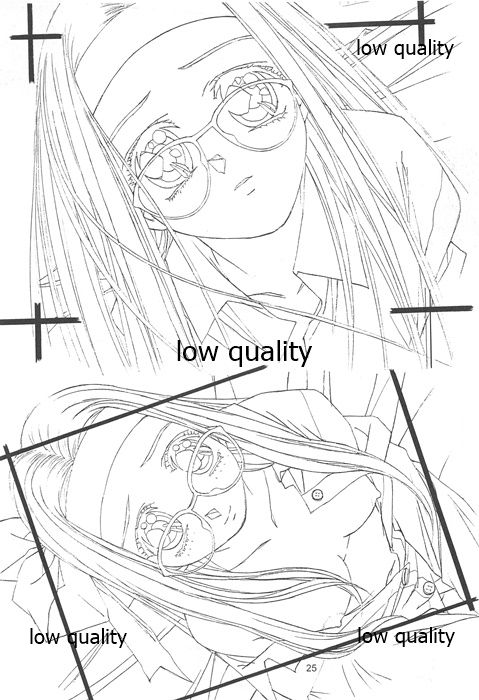 (C60) [大人の童話 (竹井正樹)] Flutter of birds 線画集 page 24 full