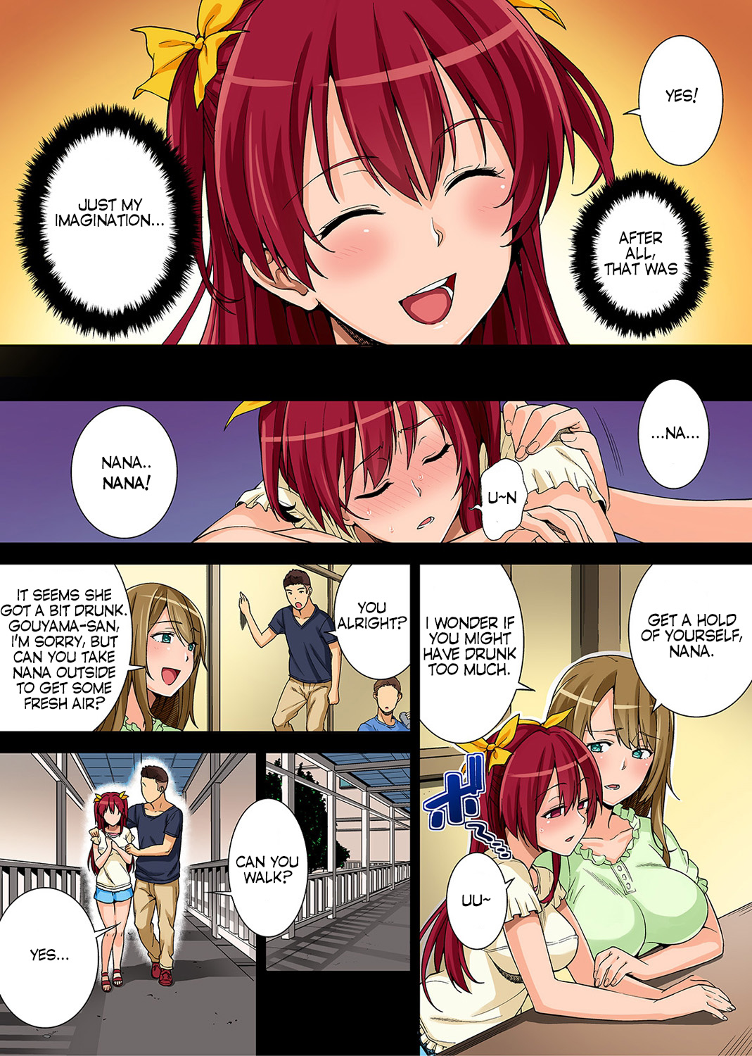 [Tsukimoto Kizuki] Bou Yuumei Shiritsu Daigaku YariCir no Jittai ~Gasshukusaki de Issho ni Natta Ojou-sama Daigakusei-tachi no Baai~ Ch. 1-2 [English] [CyroIIzaru] page 13 full