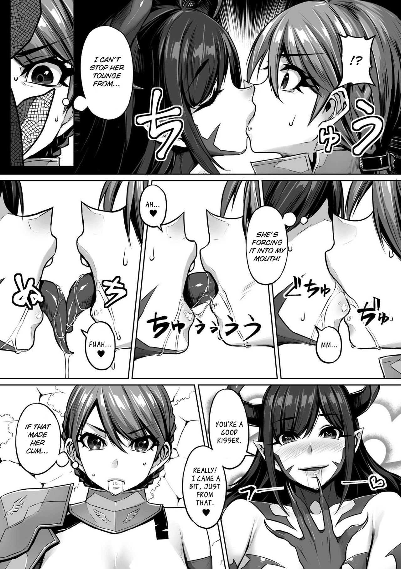 [Mitsuba Minoru] Excrutiate (2D Comic Magazine Gachi-Lez Ryojoku de Kairaku Otoshi Vol 1) [English] [Szayedt] [Digital] page 4 full