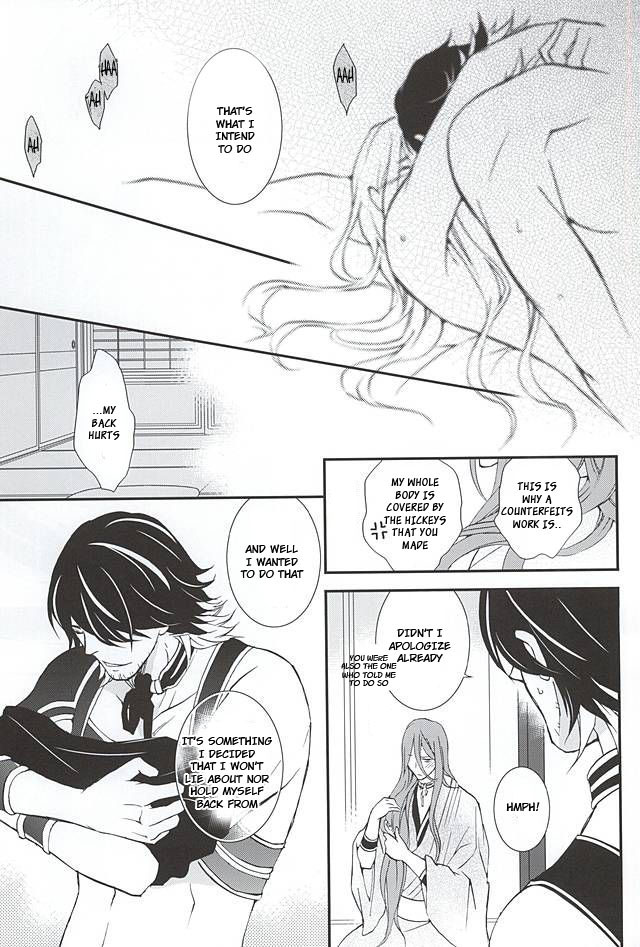 (SPARK10) [Nichica (Shiho)] Kotetsu Kyoudai (Kari) (Touken Ranbu) [English] [Sei] page 30 full
