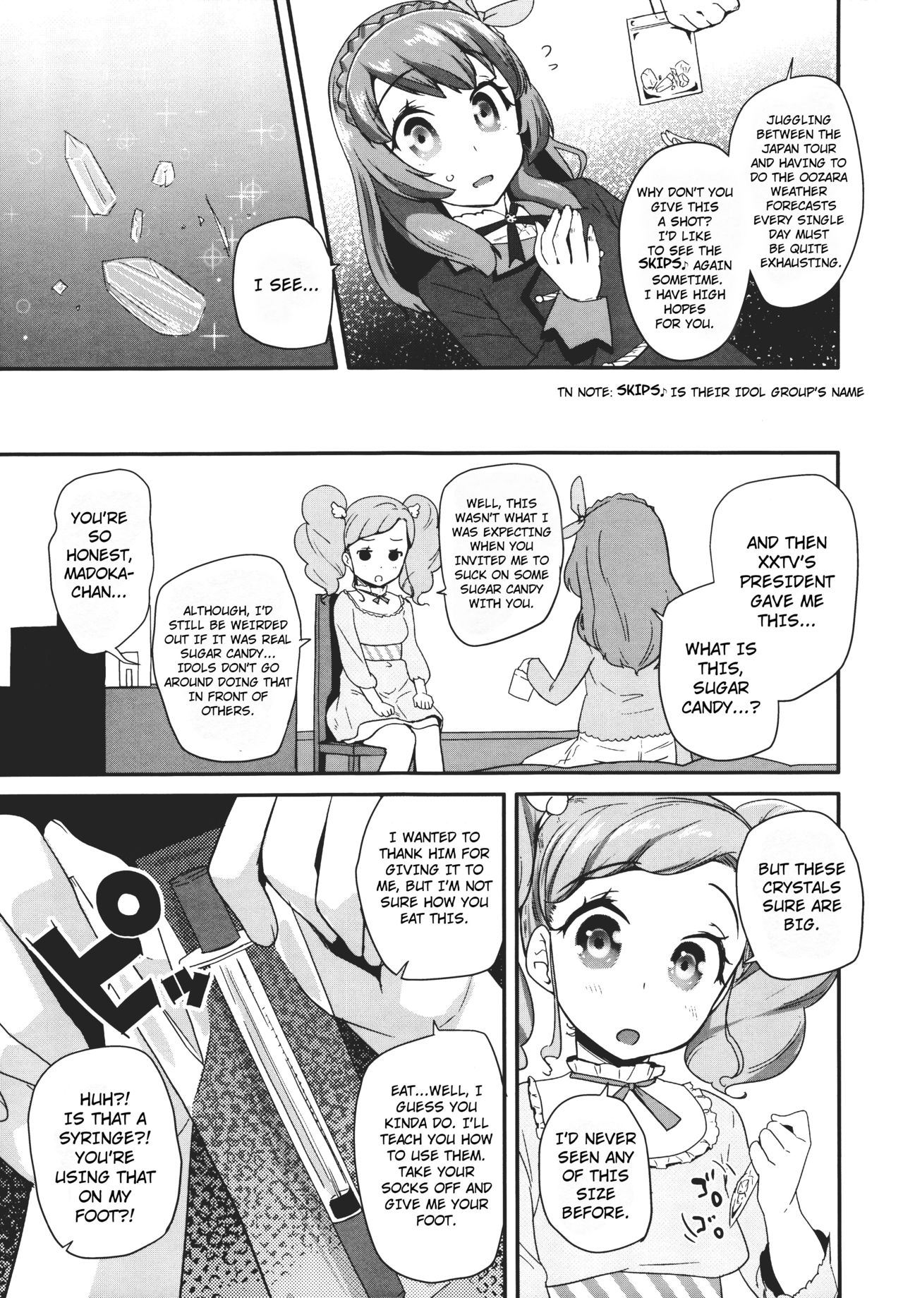 (C89) [condiment moderately (Maeshima Ryo)] Tri Tri Trips! (Aikatsu!) [English] [CoC] page 6 full