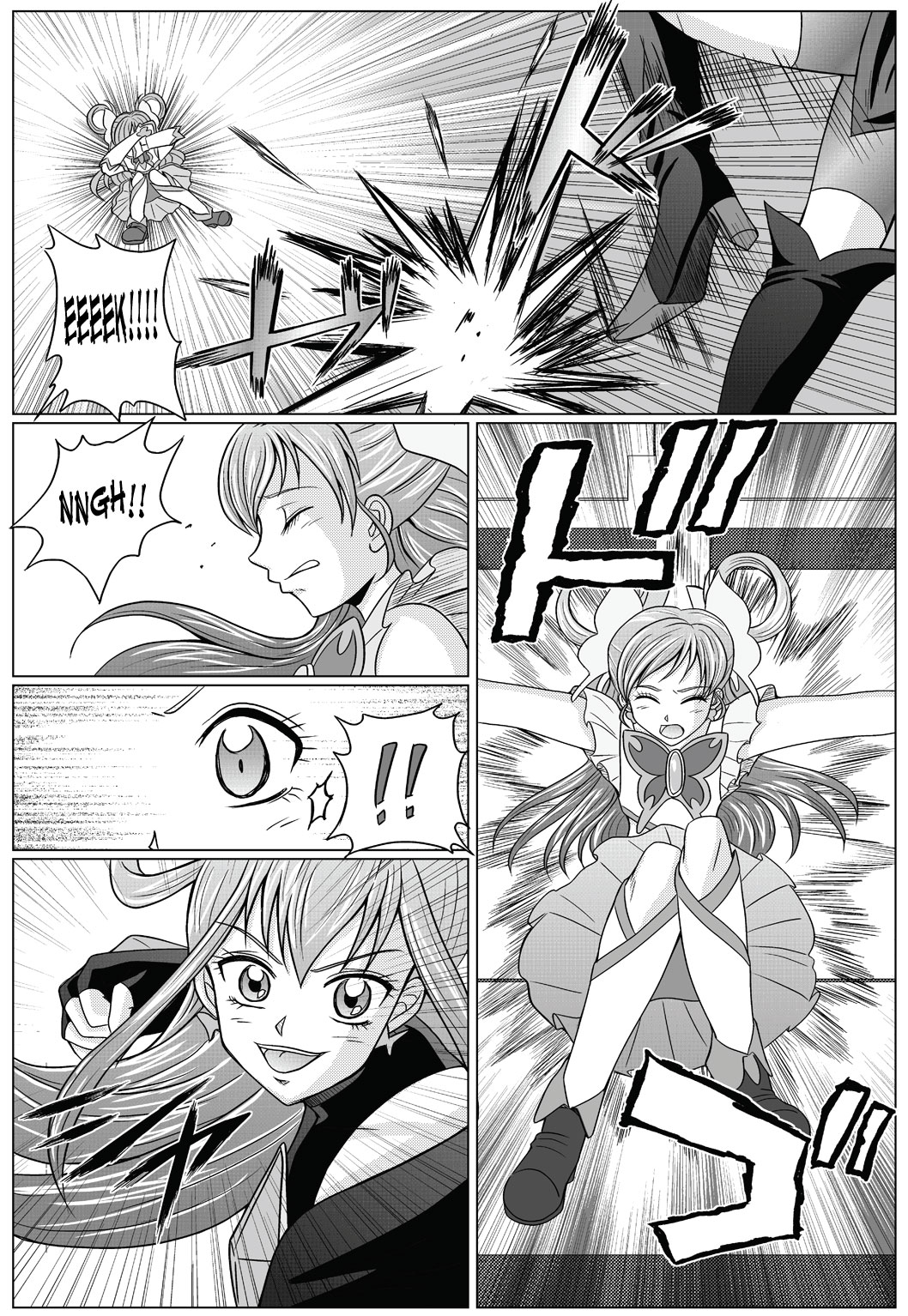 [MACXE'S (monmon)] Mou Hitotsu no Ketsumatsu ~Henshin Heroine Kairaku Sennou Yes!! Precure 5 Hen~ | Another Conclusion (Yes! PreCure 5) [English] [SaHa] page 2 full