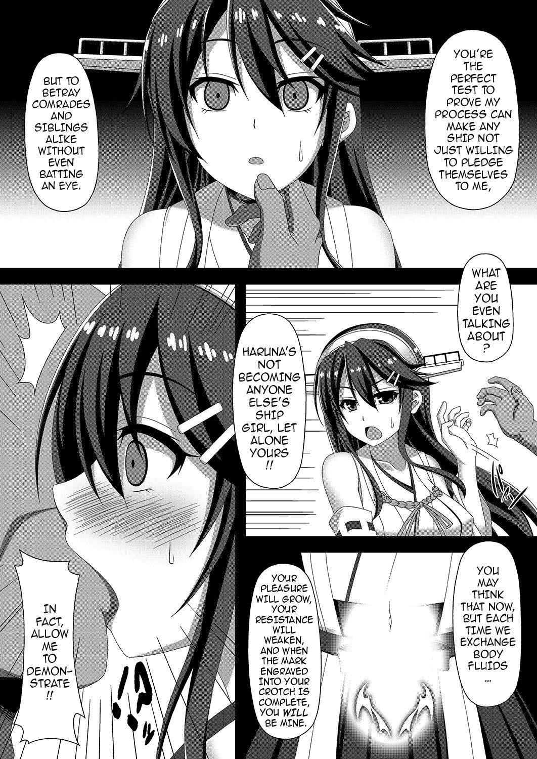 [Atsugari Giyuugun (Militia)] Kantai Akuochi Keikaku ~Haruna Hen~ | The All Fleets Corruption Plan ~Episode Haruna~ (Kantai Collection -KanColle-) [English] {darknight} [Digital] page 4 full