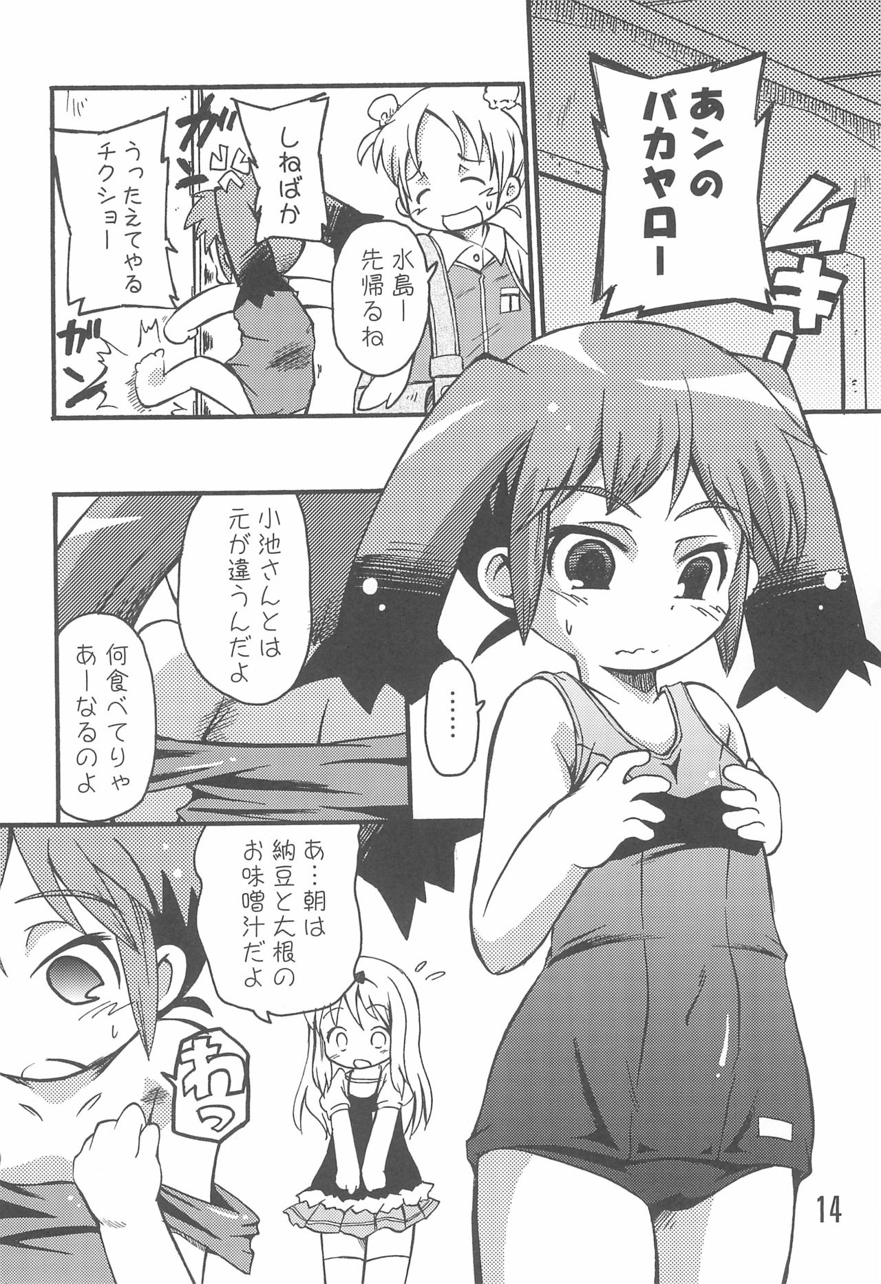 (C74) [Laurier (Kurosaki Mairi)] Mizushima-san to Koike-san page 14 full