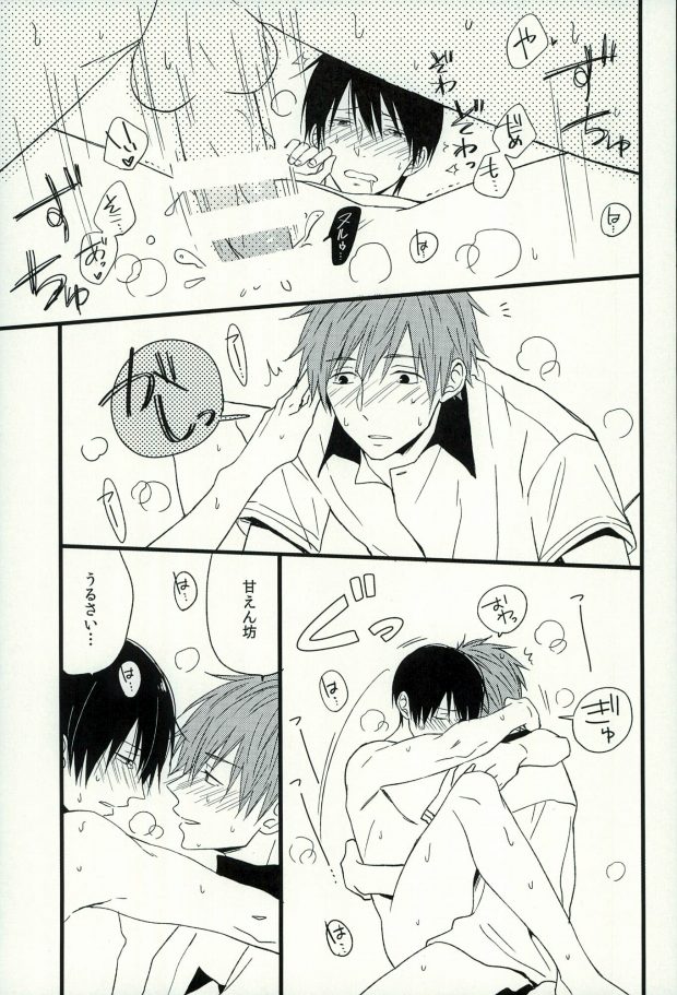 (C87) [Karaage Lemon (Ototo)] Haruka 1/2 (Free!) page 18 full