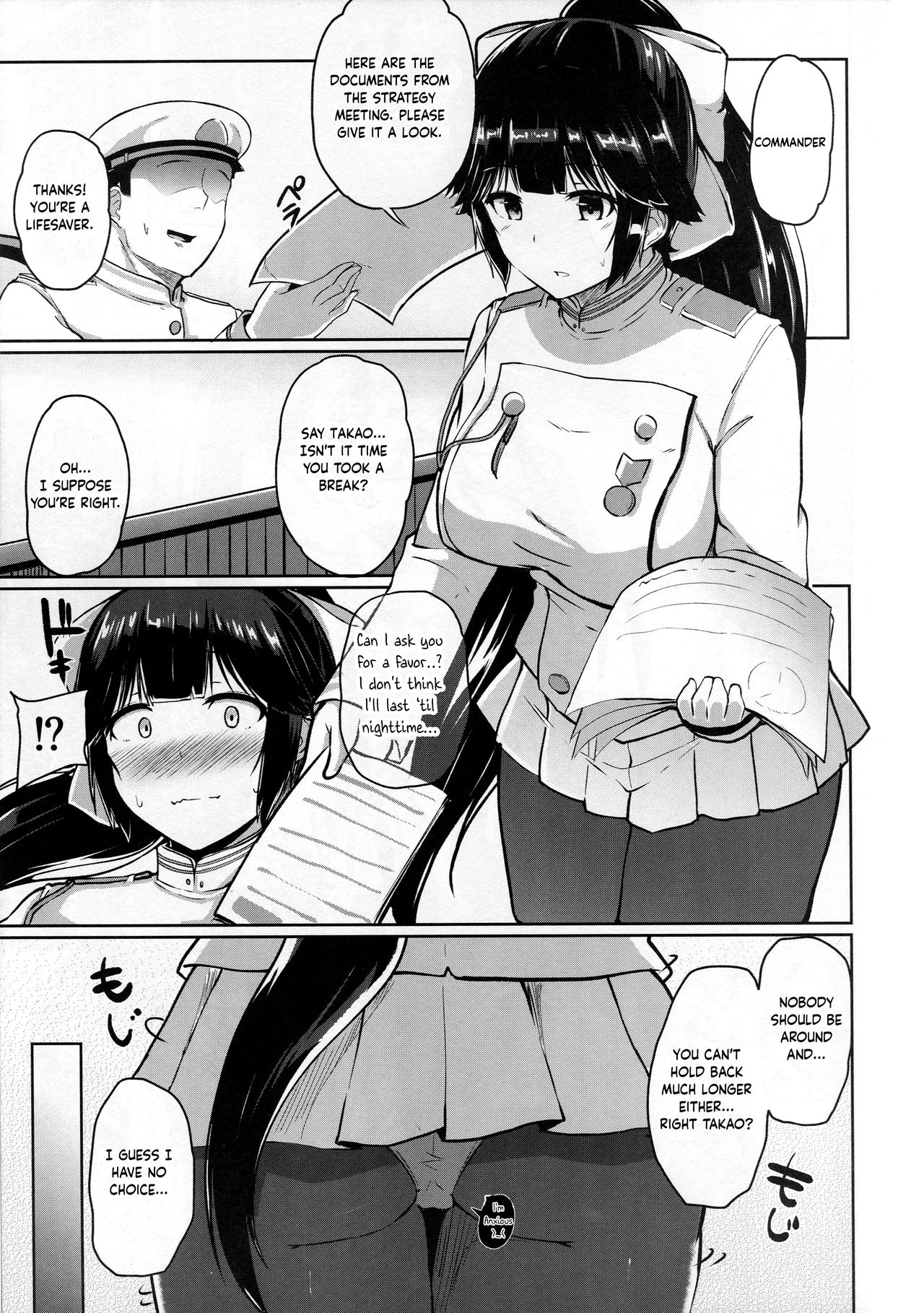 (C94) [Monokuromomiji (Yuna)] Himegoto Romantica (Azur Lane) [English] [Manabe] page 3 full