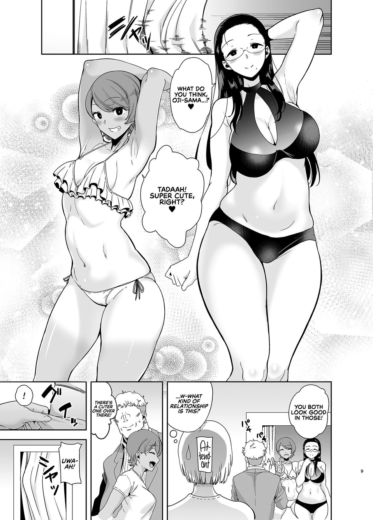 [DOLL PLAY (Kurosu Gatari)] Seika Jogakuin Koutoubu Kounin Sao Oji-san 3 | Seika Girls' Academy Official Rod Oji-san 3 [English] [RedLantern] [Digital] page 9 full