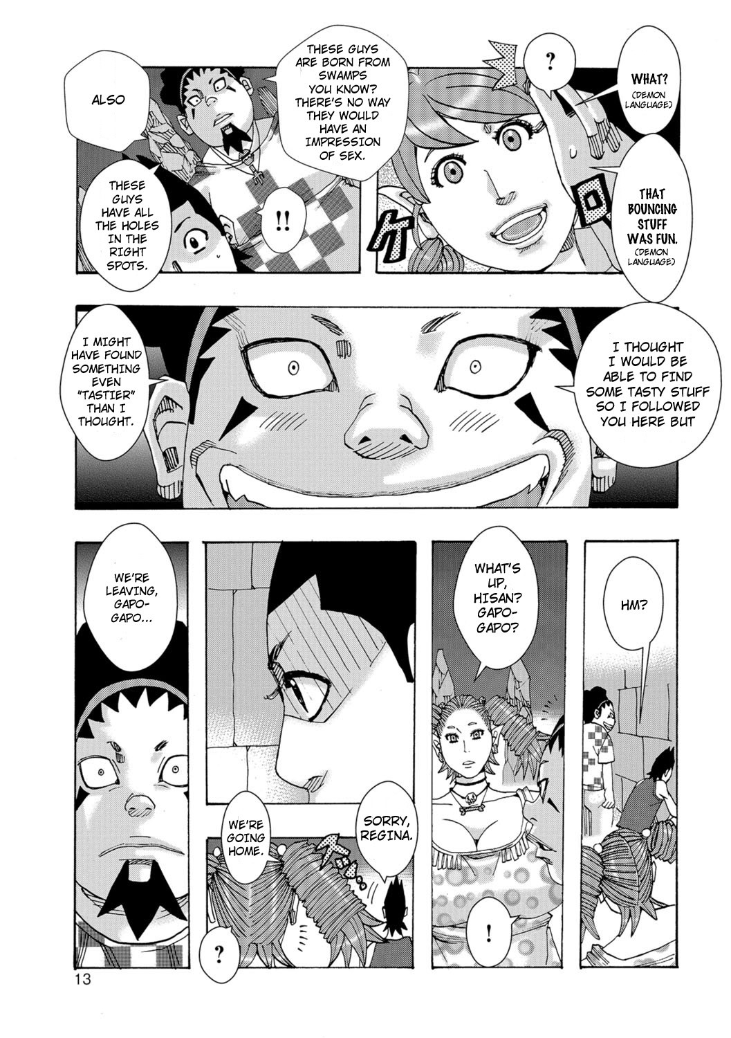 [Jeanne DA'ck] Ankai no Matou Gapogapo [English] [At4r1] [Decensored] [Digital] page 12 full