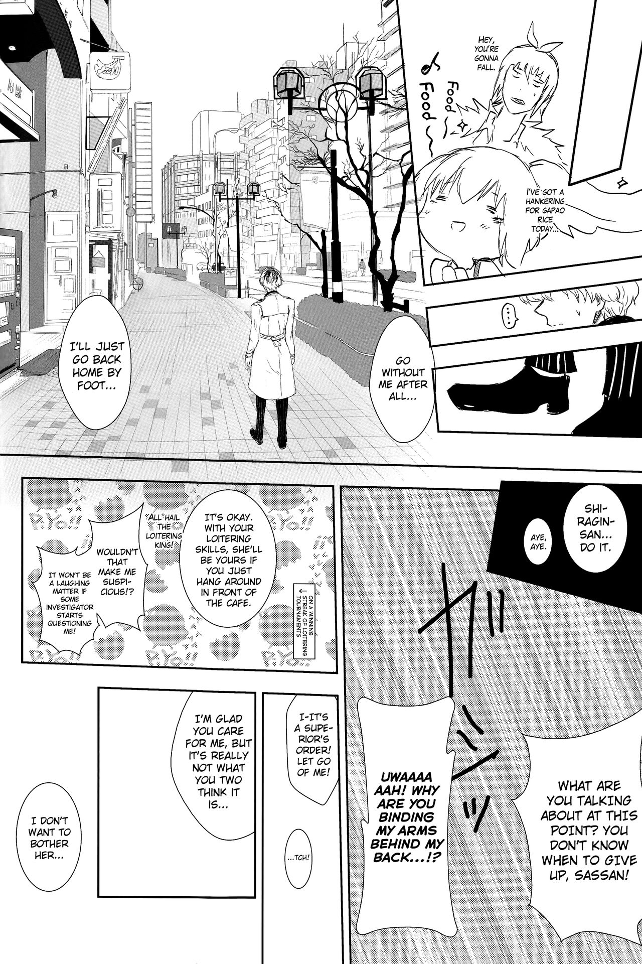 (C89) [Somnium (Kisaragi Ao)] Innocent Blue - Before Sunrise (Tokyo Ghoul) [English] [biribiri] page 18 full