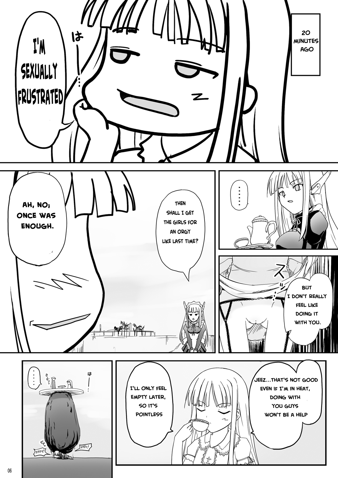 [Akamuni. (Akayoshi Hajime)] Shibotte Loli Babaa-sama! (Mahou Sensei Negima!) [English] [WYOH] [Digital] page 6 full