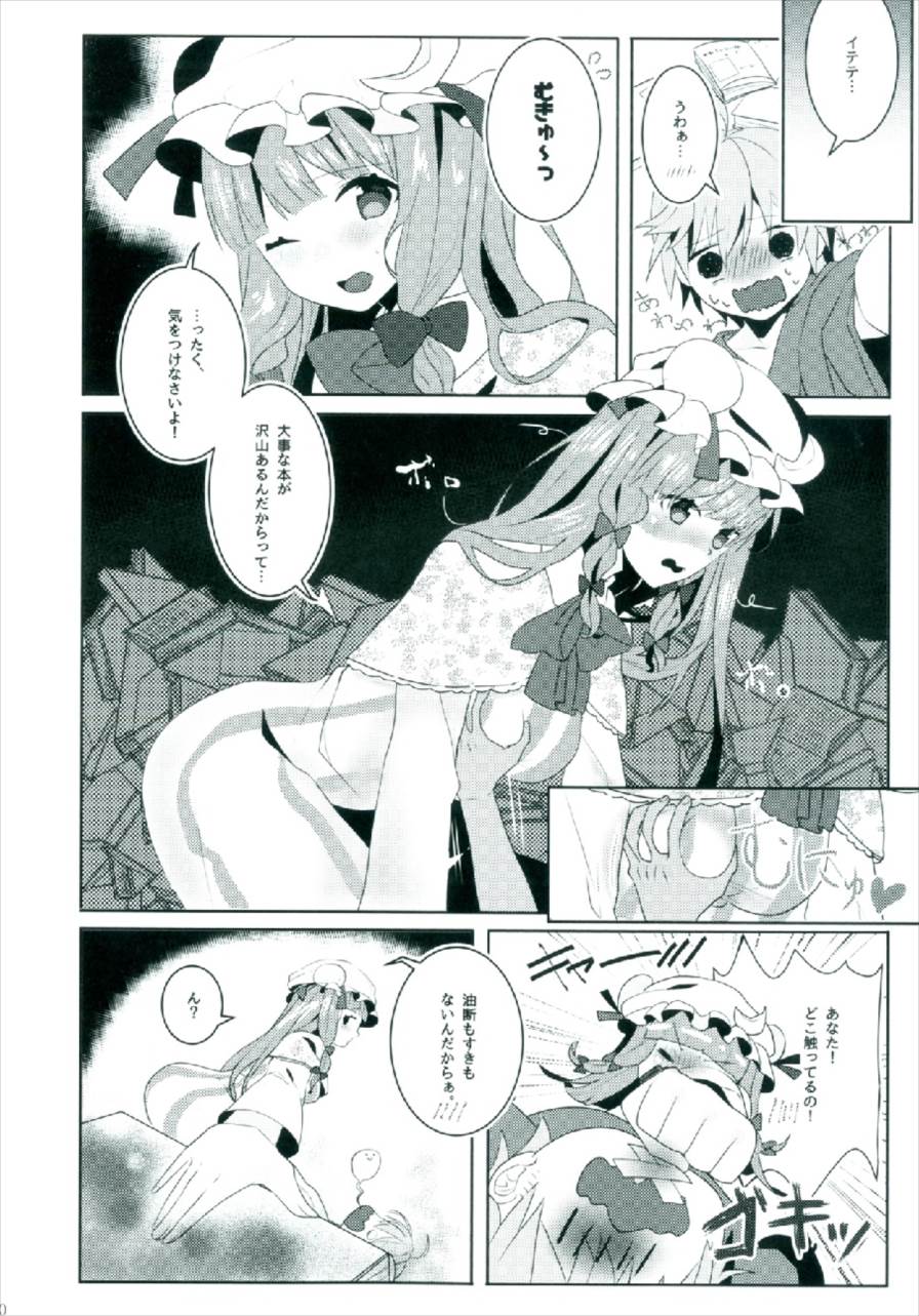 (Shuuki Reitaisai 4) [Dai ③ no Shippo (ATM)] Ecchi na Gensoukyou ~Patchouli to Ecchi na Mahou Hen~ (Touhou Project) page 8 full