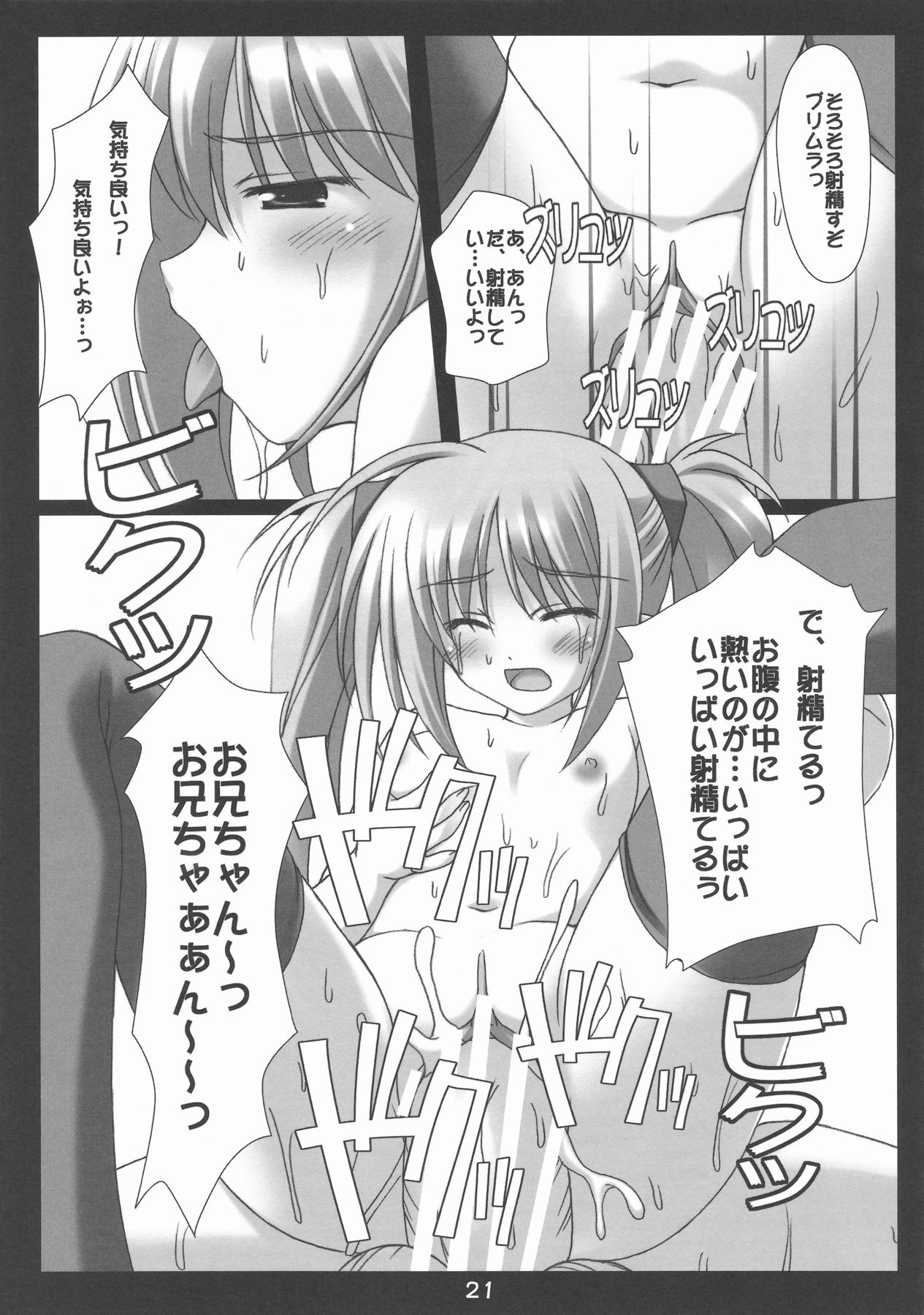 (COMIC1☆3) [Nirvana Soft (HIRONII)] Felli no Hi-Mitsu Tokkun (Chrome Shelled Regios) page 21 full