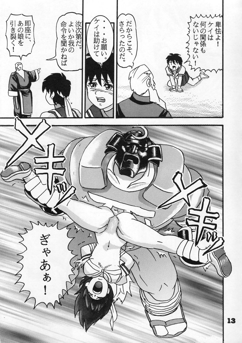 (C54) [Raijinkai (Harukigenia)] Moeyo Sakura (Street Fighter) page 13 full