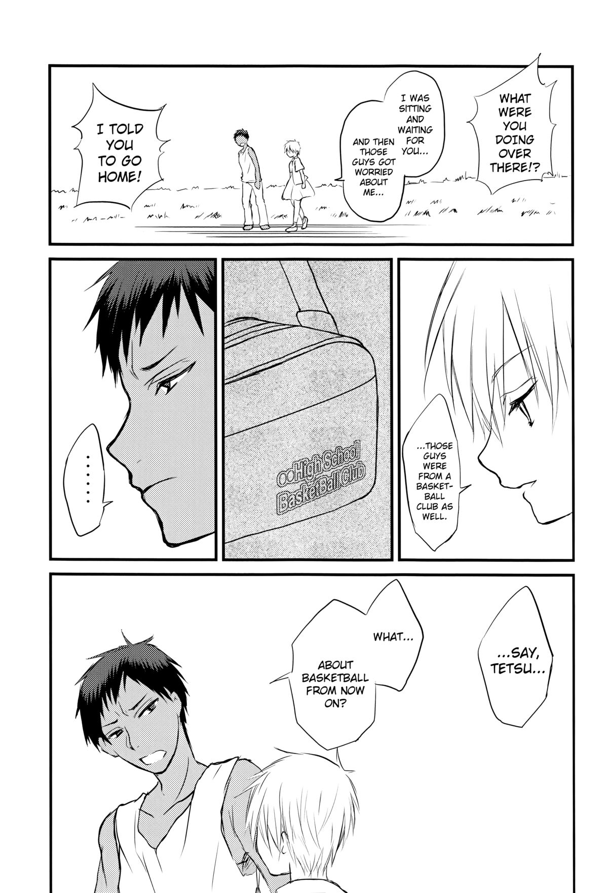 (C86) [Lamipas (Migiwa)] Kinou no Kare to Ashita no Kanojo (Kuroko no Basuke) [English] [biribiri] page 23 full