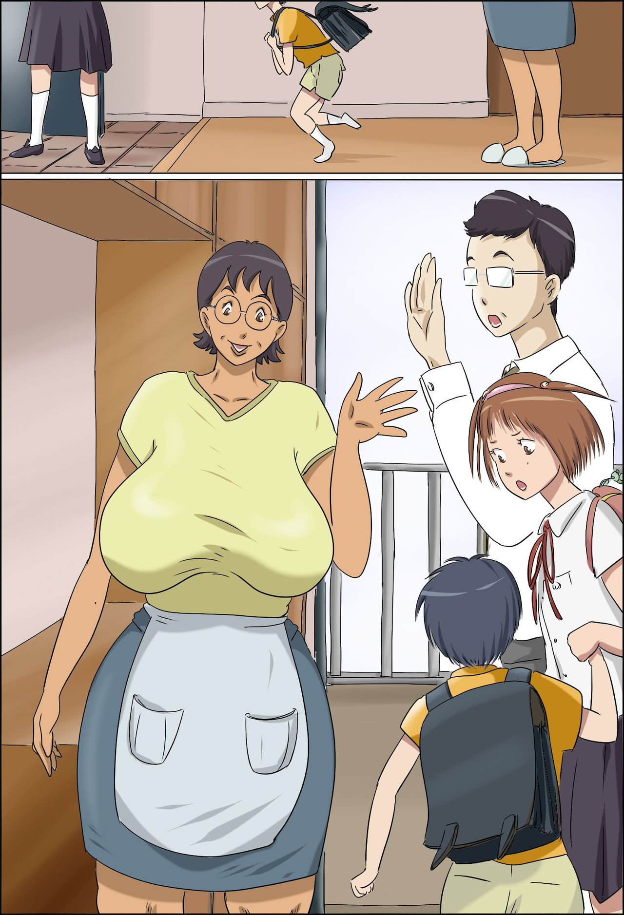 [Zenmai Kourogi] Pervert Housewife page 42 full