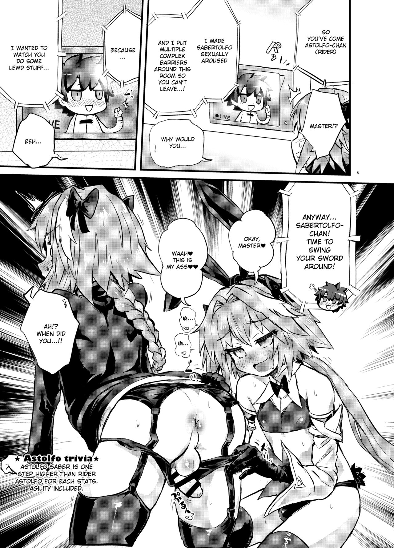 [Konnyaku Nabe (magifuro Konnyaku)] Astoltolfo (Fate/Grand Order) [English] [Digital] page 4 full