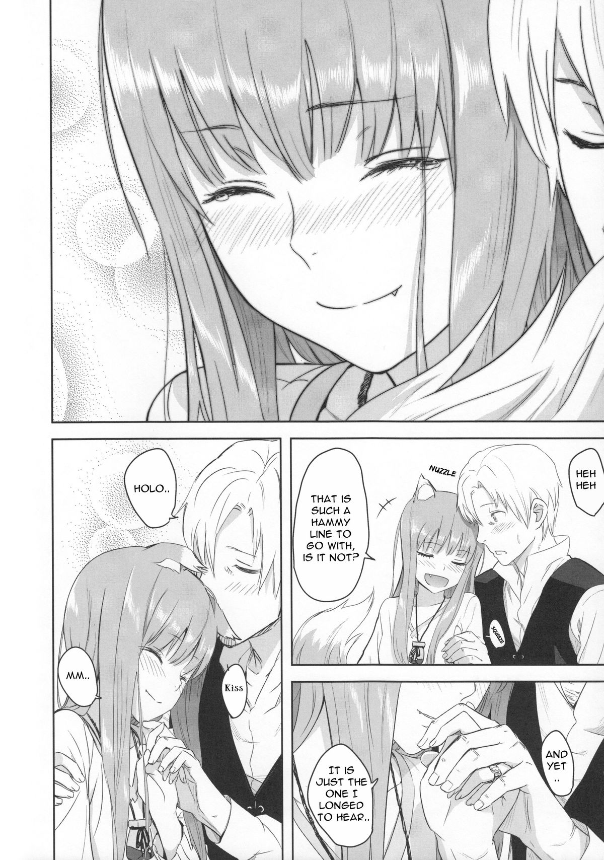 (C83) [Ajisaidenden (Kawakami Rokkaku, Takanashi Rei)] Harvest II (Spice and Wolf) [English] {Drunken Wolf} page 20 full