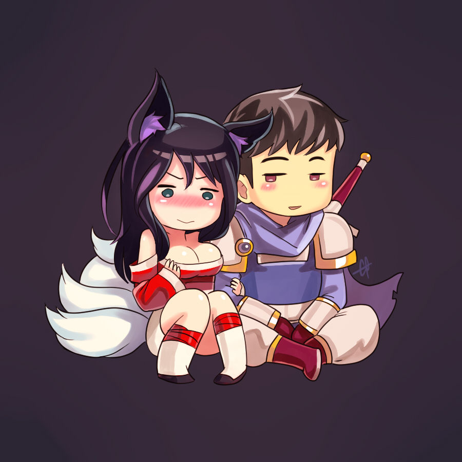 [Sieyarelow] Ahri x Garen (League of Legends) [English] page 1 full