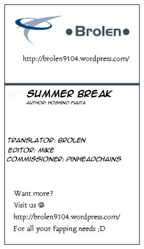 [Hoshino Fuuta] Summer Break [ENG] page 16 full