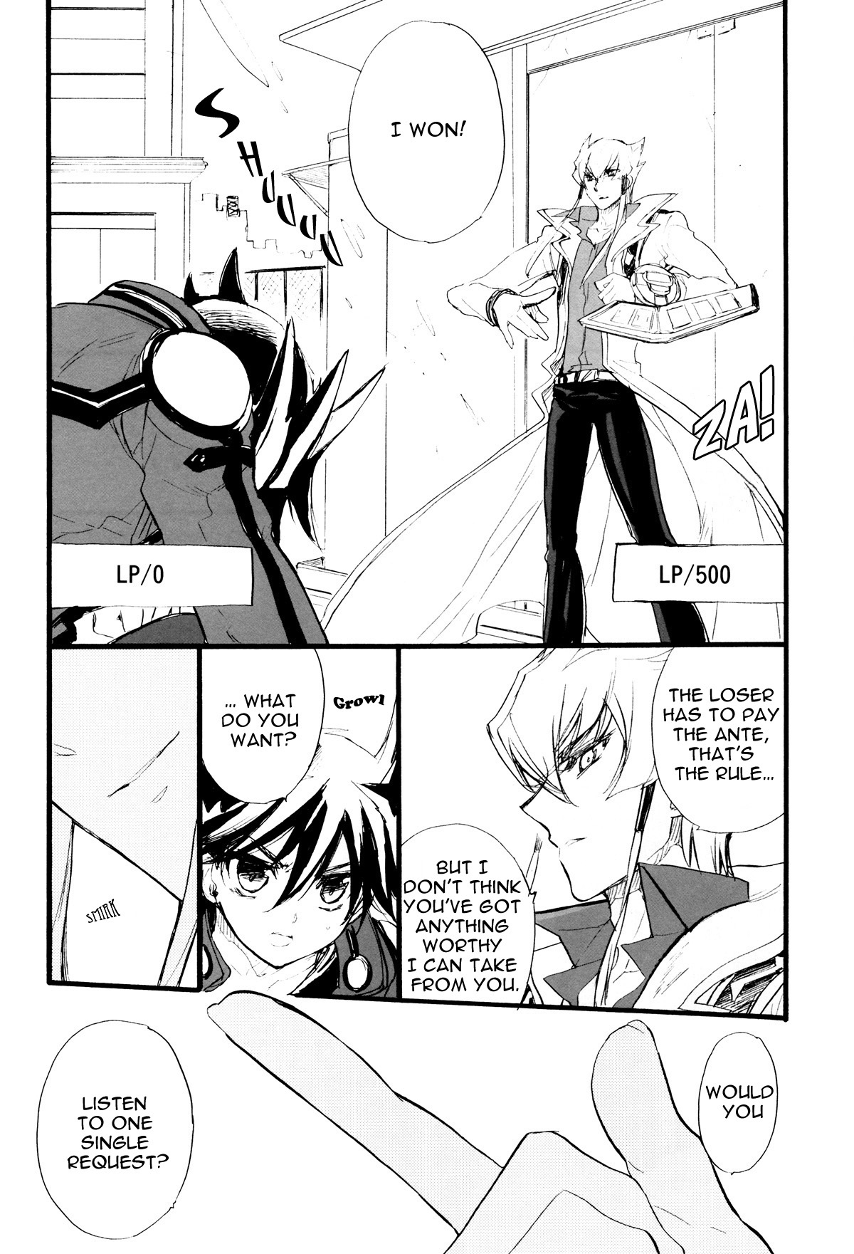 (SPARK3) [Rapan (Himuro Shizuku)] Sailor Fuku to Duel King (Yu-Gi-Oh! 5D's) [English] [utopia-doujinshi] page 11 full