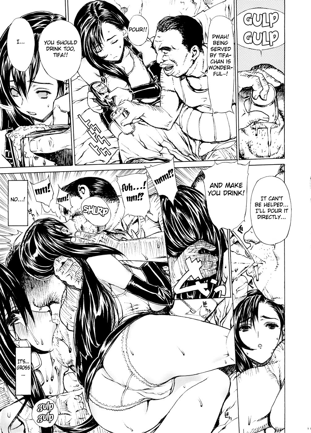 (C74) [Dorepooru (Leopard)] Leopard Hon 13 (Final Fantasy VII) [English] [Fated Circle] page 10 full
